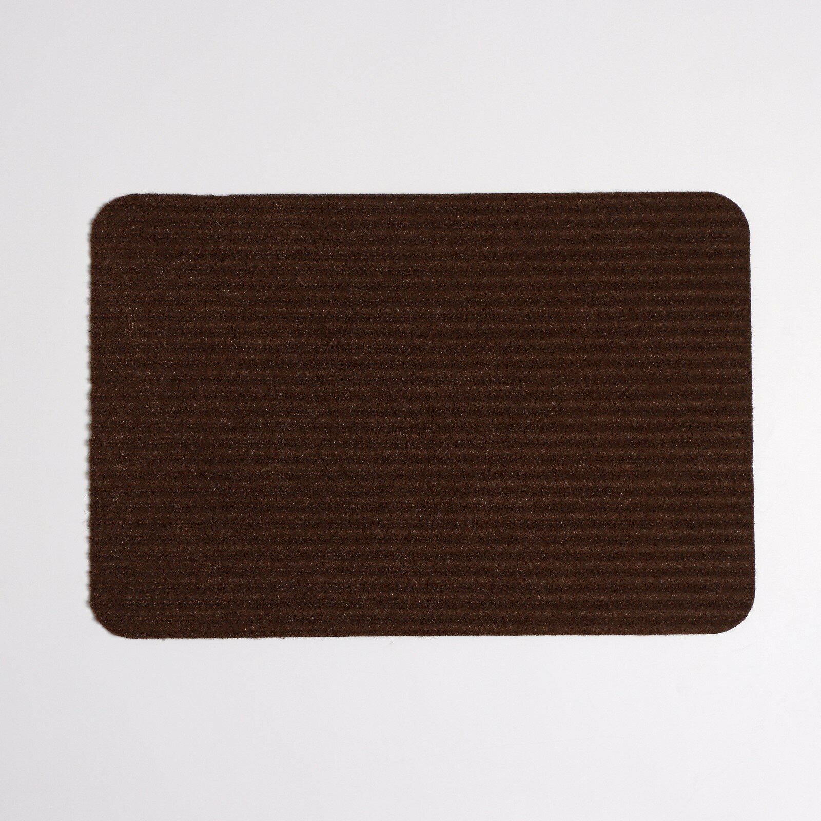 Коврик влаговпитывающий Latt High, 40×60 см, латексная пропитка, цвет коричневый - фотография № 3