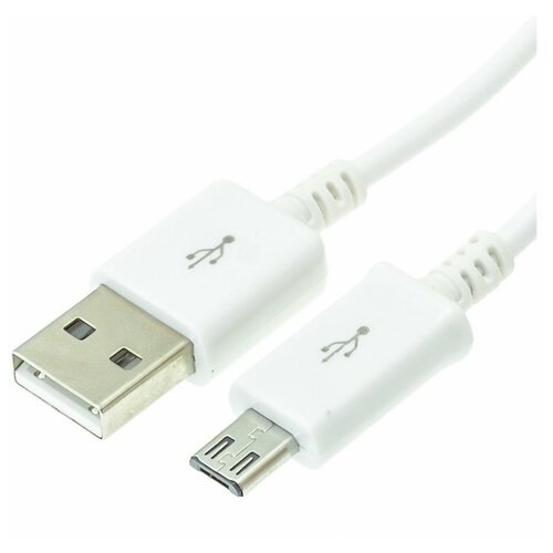 Дата-кабель USB-MicroUSB, 1 м, белый кабель olto usb microusb accz 3015 1 м белый