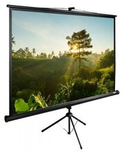 Экран напольный рулонный Cactus CS-PSTE-200Х200-BK 200 x 200 см