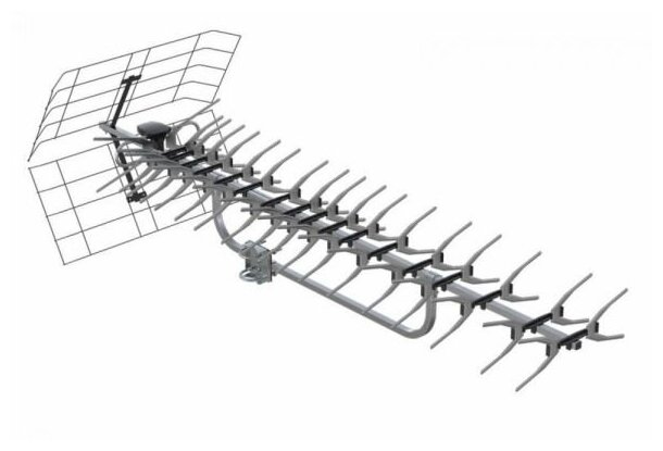 Телевизионная антенна РЭМО BAS X1174 MIDI-5V (пакет)