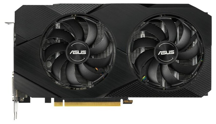 Видеокарта ASUS Dual GeForce GTX 1660 SUPER 6GB Advanced EVO (DUAL-GTX1660S-A6G-EVO), Retail