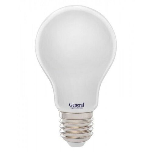 Лампа светодиодная GENERAL,11Вт, груша А60, E27, 220В, 4500К (холодный белый)