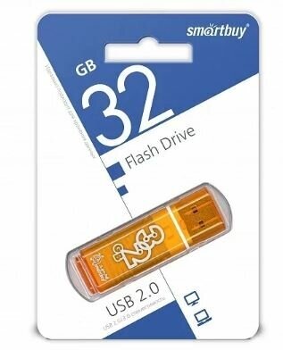Smart Buy USB 32GB Glossy series Orange