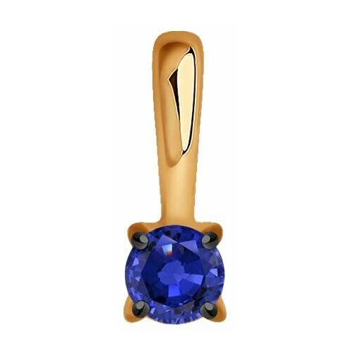Подвеска SOKOLOV Diamonds из золота с сапфирами 2030304