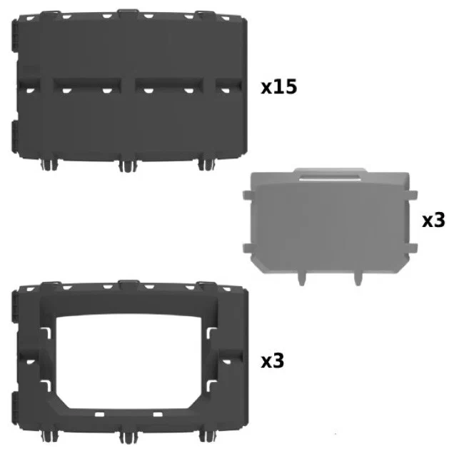 Компостер Piteco P1200-1, 1200 л, black - фотография № 3