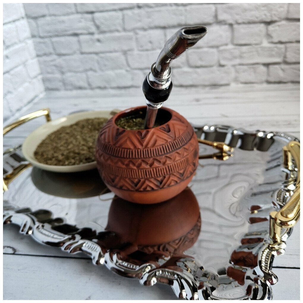 Чай травяной Мате Цитрус (Парагвайский Ароматизированный Чай), 200 гр - фотография № 4