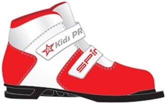 Ботинки 75 мм SPINE Kids Pro 399/9 RED 30р.