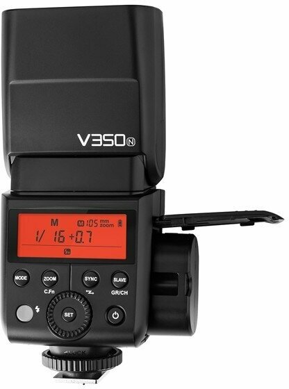 Вспышка накамерная Godox Ving V350N TTL аккумуляторная для Nikon