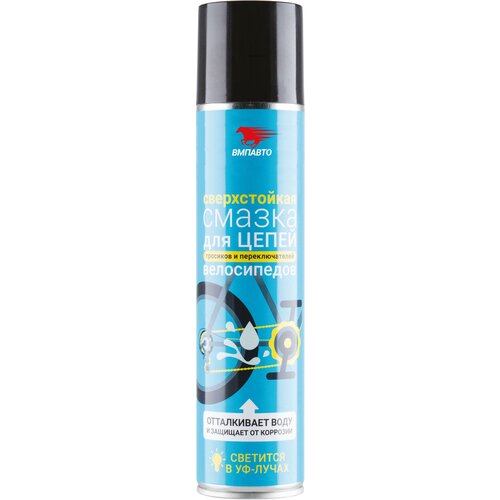 VMPAUTO 8409 Смазка дя цепей, тросиков и перекючатеей веосипов 400 м. аэрозоь