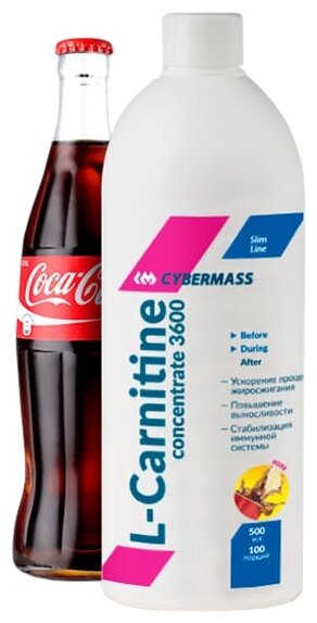 CYBERMASS L-Carnitine Concentrate 3600 Liquid 500 мл (Кола)