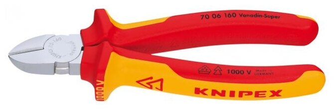 Кусачки боковые KNIPEX KN-7006160