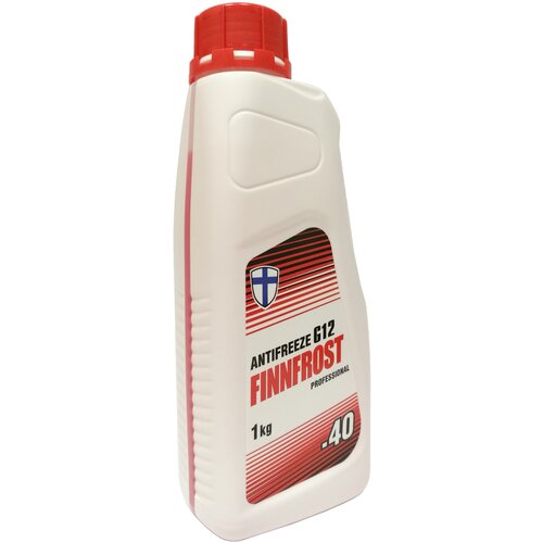 Антифриз FINNFROST G12 красный 5 л, 1 уп.