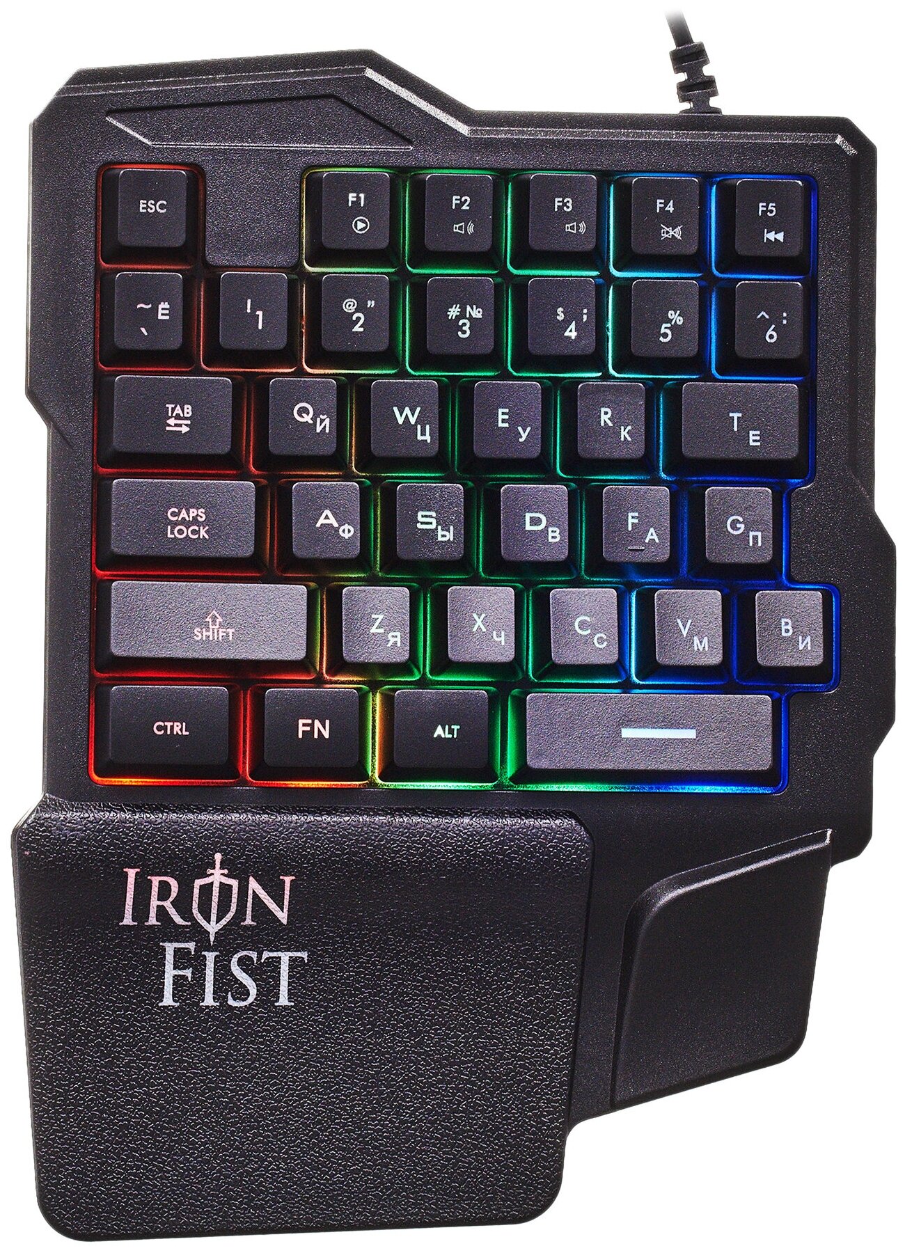 Игровой блок Оклик 701G IRON FIST черный (sw-gk116)