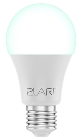 Лампа светодиодная ELARI SmartLED Color LMS-27, E27, A60, 9Вт фото 4