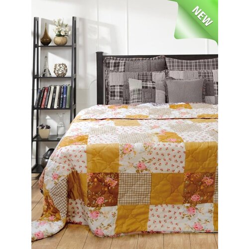 Покрывало на кровать евро мини стеганое