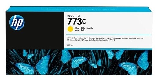 Струйный картридж HP 773C (C1Q40A) Yellow