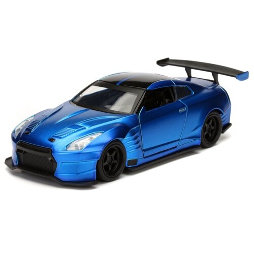 Машинка Fast and Furious Jada 1:32 2009 Nissan Ben Sopra Gt-R R35-Free Rolling 98270 коллекционная модель nissan gt r r35 2009 1 32 bburago 18 42000