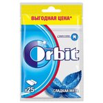 Жевательная резинка Orbit Сладкая мята, без сахара, 34г - изображение
