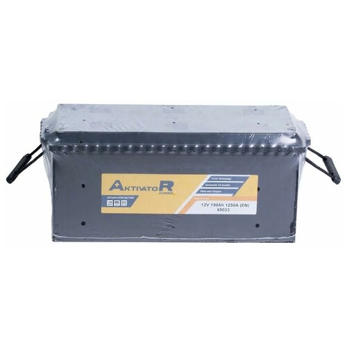 Стартерная аккумуляторная батарея AKTIVATOR Classic 6CT - 190 A1 о.п. (190 Ah, EN 1250A)