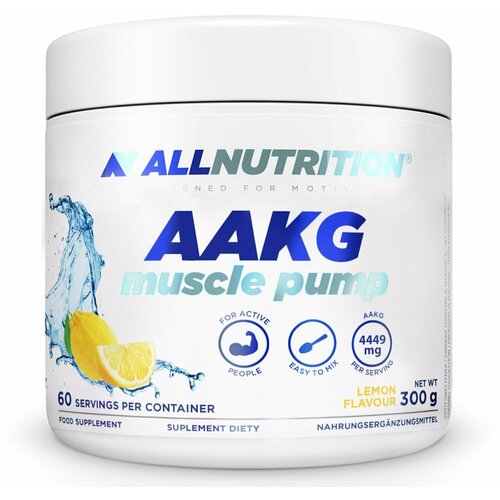 Предтренировочный комплекс ALLNutrition AAKG Muscle Pump V2.0 Натуральный 300 грамм