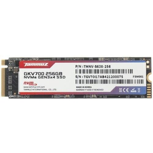 Твердотельный накопитель Tammuz 256 ГБ M2 TGV70256S63 424900₽