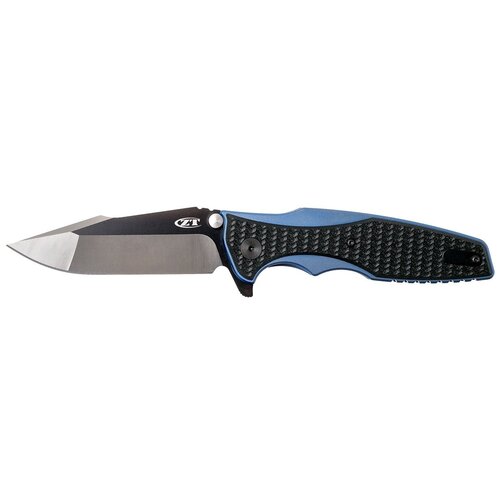 Нож складной Zero Tolerance 0393 Rick Hinderer черный/синий