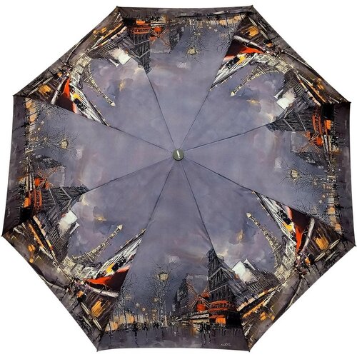 Зонт женский Rain Brella, полуавтомат, 3 сл, арт.190-1
