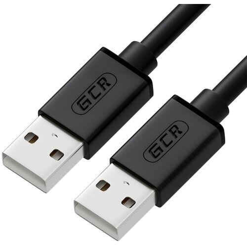 Greenconnect Кабель 2.0m USB 2.0, AM/AM, черный, 28/28 AWG, экран, армированный, морозостойкий, GCR-UM2M-BB2S-2.0m Greenconnect USB 2.0 Type-AM - USB 2.0 Type-AM 2м (GCR-UM2M-BB2S-2.0m) кабель mindpure usb am usb am 3 0 us101 2м