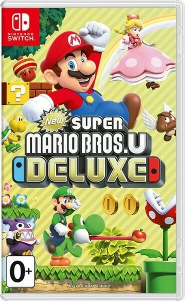 Игра New Super Mario Bros. U Deluxe (Nintendo Switch, русские субтитры)