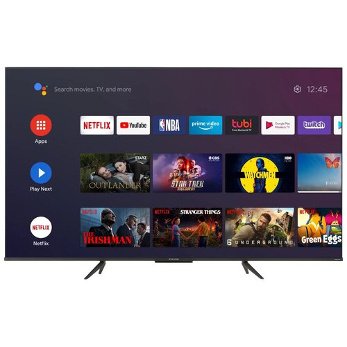 Телевизор QLED iFFALCON 55 (140 СМ) QLED, 4K UltraHD, 3840x2160, Wi-Fi, 120 Гц, Google TV, HDMI х 3, USB х 2