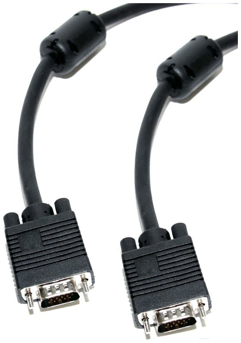 5bites APC-133-050 Кабель VGA сигнальный HD15M HD15M, ферр.кольца, 5м.