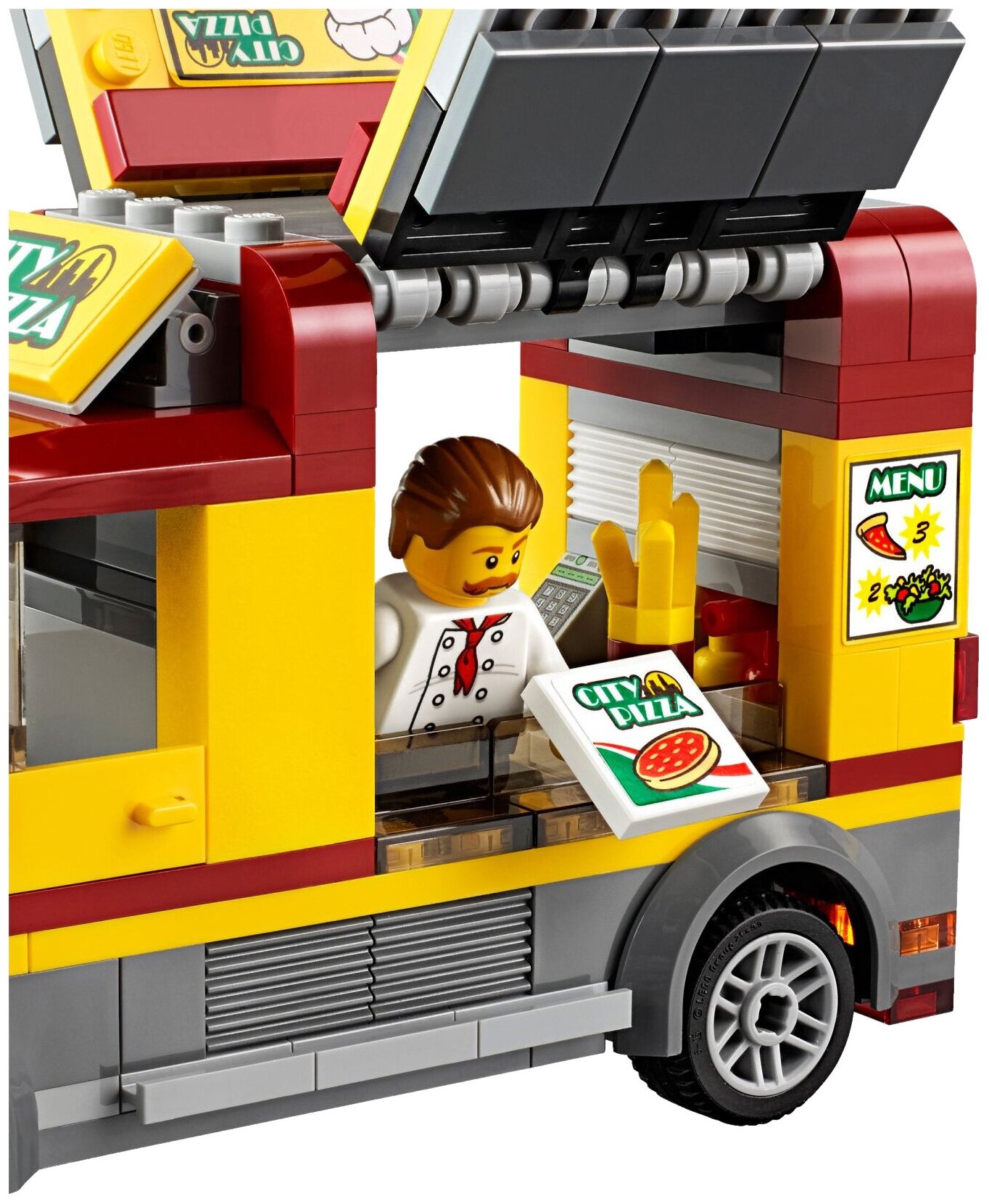 LEGO City Фургон-пиццерия - фото №9