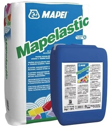 Гидроизоляция двухкомпонентная Mapei Mapelastic