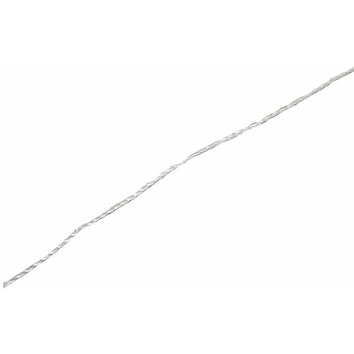 шнур бельевой сибшнур 2 мм цвет белый 10 м уп Нить крученая Сибшнур 1 мм цвет белый, 500 м/уп.
