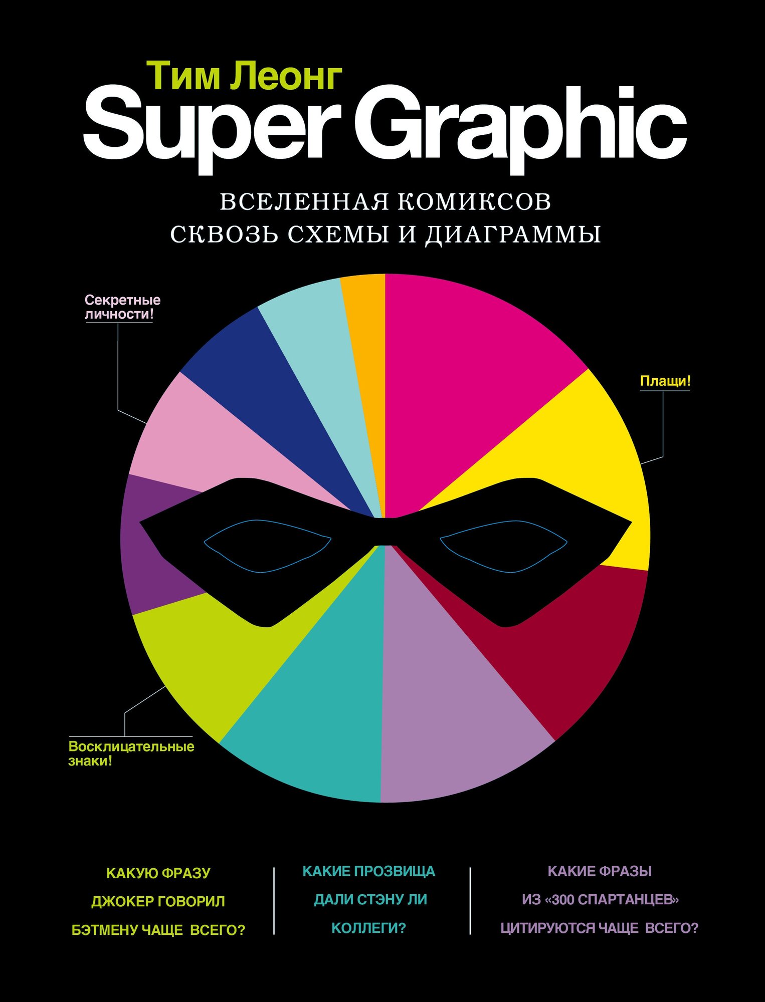 Леонг Т. Super Graphic. Вселенная комиксов сквозь схемы и диаграммы