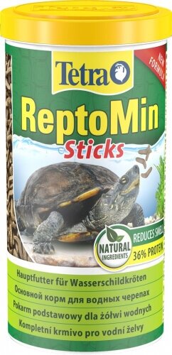 Корм для водных черепах Tetra ReptoMin Sticks 1000мл.