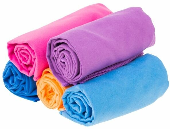 Полотенце MARLIN Microfiber Travel Towel Dark Purple 40х80 см - фотография № 8