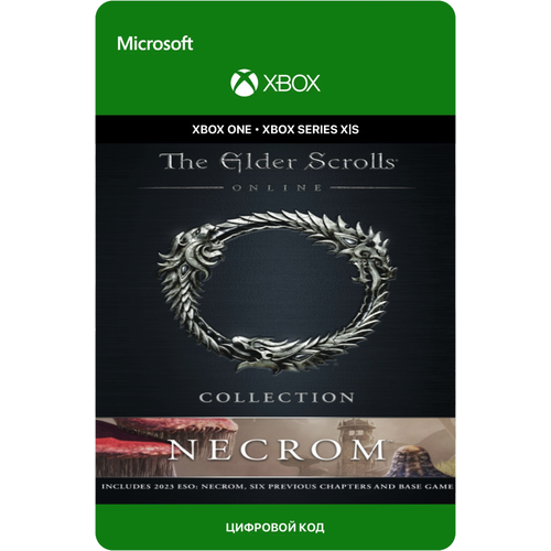 Игра The Elder Scrolls Online Collection: Necrom для Xbox One/Series X|S (Аргентина), русский перевод, электронный ключ игра the elder scrolls online upgrade necrom xbox цифровая версия регион активации турция