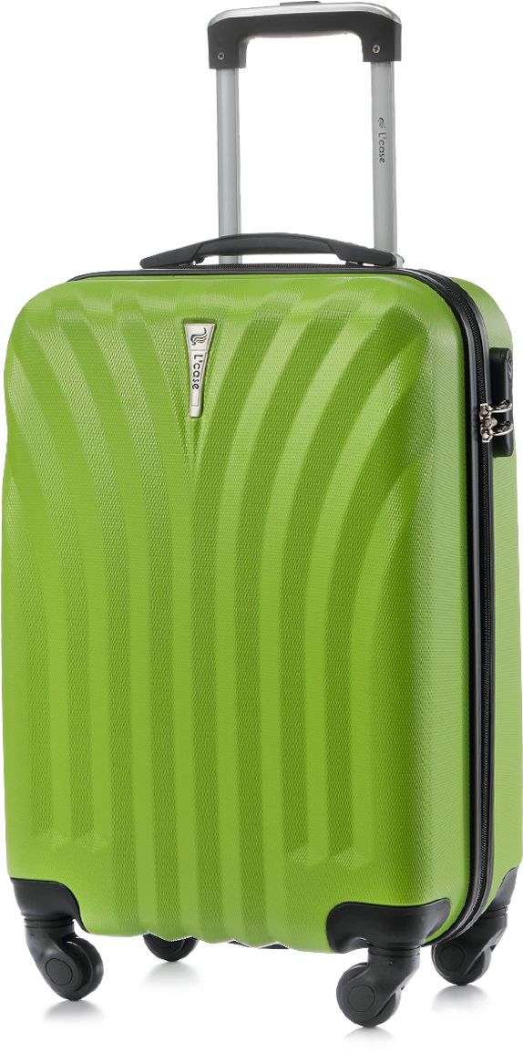 Чемодан L'Case Phuket S Light green / S Светло-зеленый