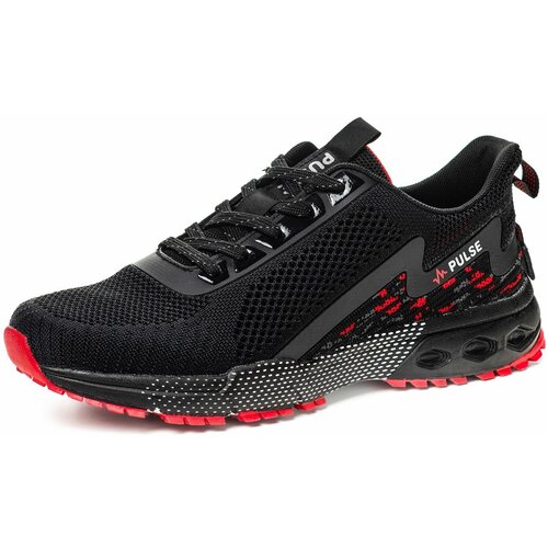 фото Кроссовки мужские pulse 189-21mv-030tt,черный, размер 45