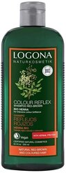 Logona шампунь для волос Color Reflex Red-Brown Bio Henna, 250 мл