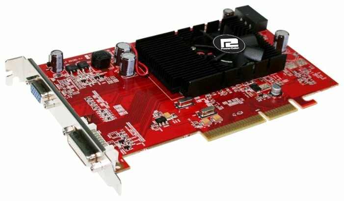 Видеокарта PowerColor Radeon HD 3450 600Mhz AGP 512Mb 666Mhz 64 bit DVI HDCP