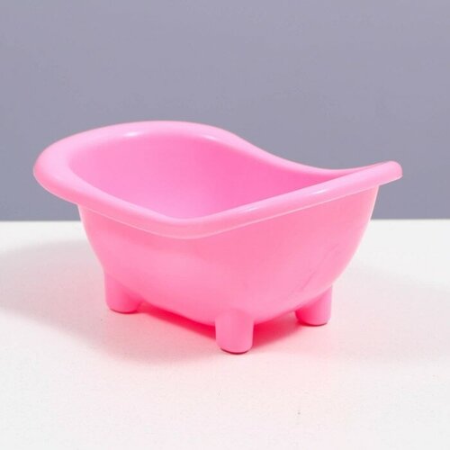 Ванночка для хомяков Пижон 15,5х8,5 см, розовая