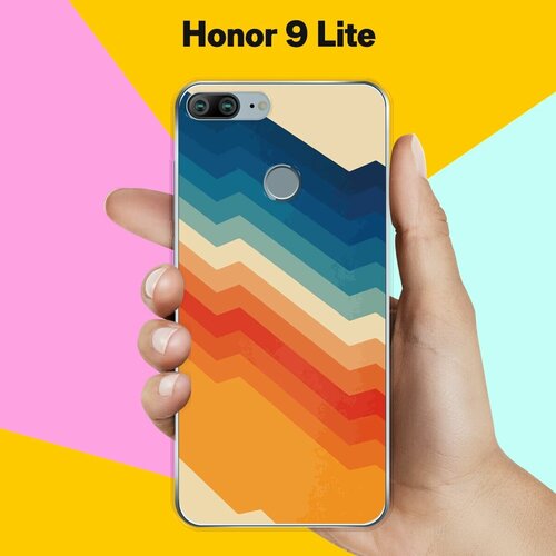 Силиконовый чехол на Honor 9 Lite Узор 50 / для Хонор 9 Лайт силиконовый чехол soft touch на honor 9 lite хонор 9 lite с защитой камеры