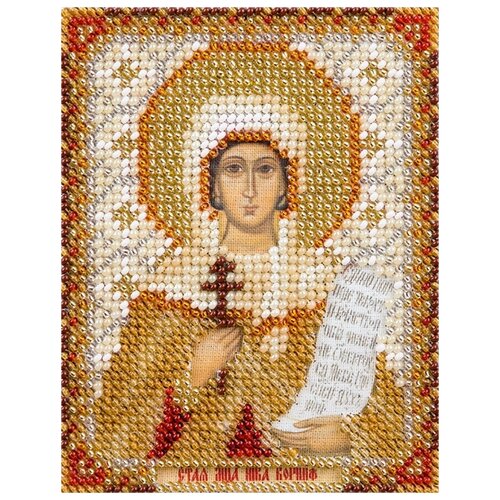 фото Набор для вышивания бисером panna икона святой мученицы ники (виктории) коринфской (cm-1753)