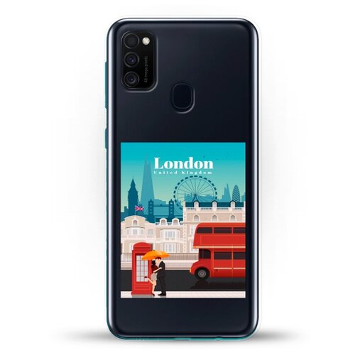 фото Силиконовый чехол london на samsung galaxy m21 andy & paul