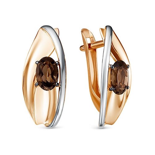 фото Серьги из золота 200-1634_korrub-105 маском