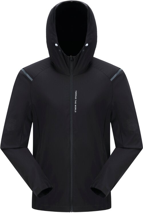 Ветровка TOREAD Mens running training jacket, размер S, черный