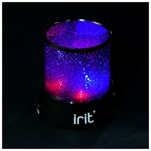 IRIT Ночник-проектор Irit IRM-400 Звездное небо 3хАА 951₽