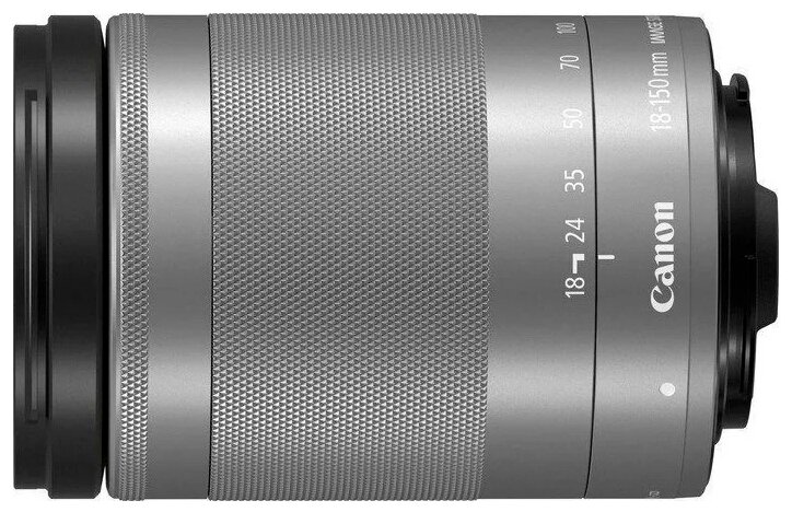 Canon EF-M 18-150mm f/3.5-6.3 IS STM, silver